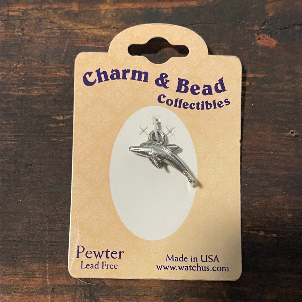Silver Dolphin Bracelet Charm